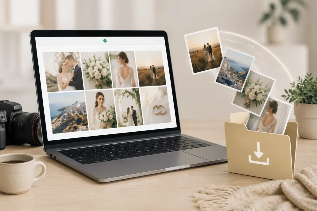 How to Download Photos from Pixieset